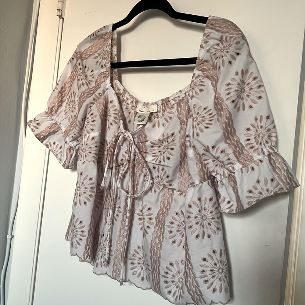 Off Shoulder Peplum Top